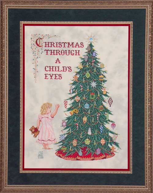Glendon Place Christmas Through A Child’s Eyes GP-107 cross stitch pattern