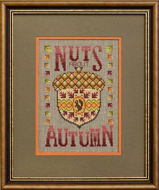 glendon Place Nuts About Autumn GP-151 cross stitch pattern