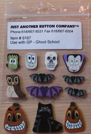 Glendon Place Ghool School GP-167 Button Pack