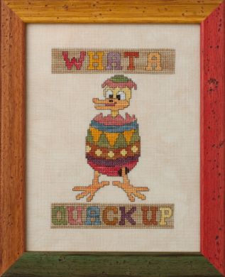 Glendon Place What A Quack Up GP-176 Easter cross stitch pattern