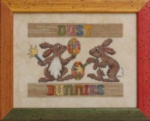 Glendon Place Dust Bunnies, GP-178 easter cross stitch pattern