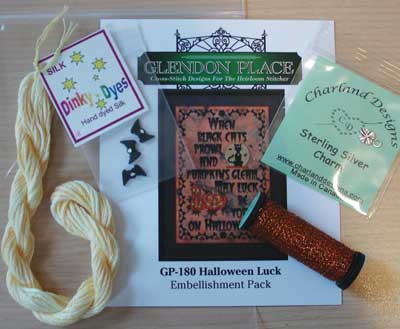 Glendon Place Halloween Luck GP-180 Embellishment Pack