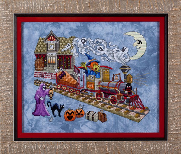 Glendon Place Eerie Express GP211 cross stitch pattern