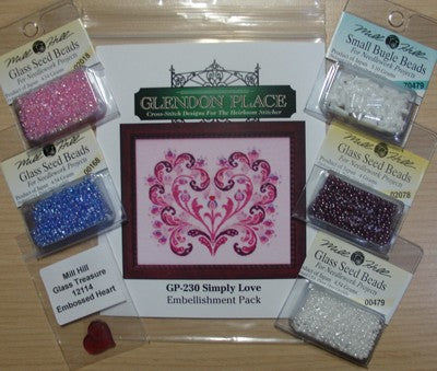 Glendon Place Simply Love GP-230 Embellishment Pack