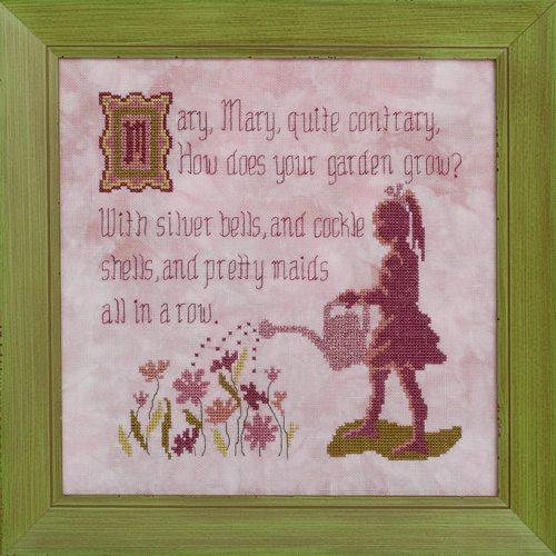 Glendon Place Mary, Mary Quite Contrary GP-253 cross stitch pattern