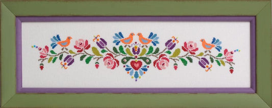 Glendon Place Hungarian Folk Art No. 2 GP-255 cross stitch pattern