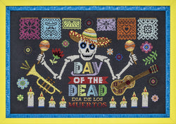 Glendon Place Day of the Dead GP-283 cross stitch pttern