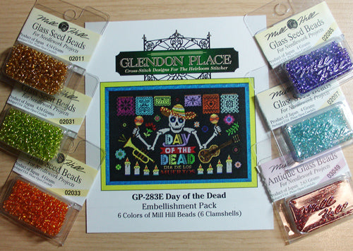 Glendon Place Day of the Dead GP-283E Embellishment Pack