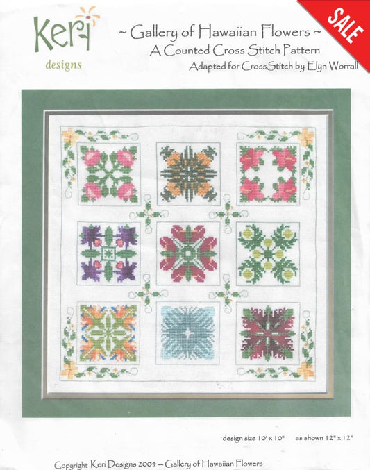 Keri Designs Keri designs Gallery of Hawaiian Flowers cross stitch cross stitch pattern