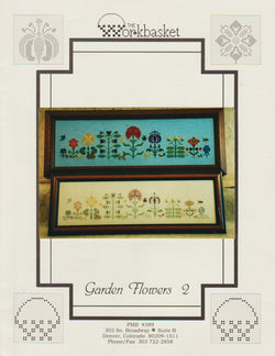 The Workbasket Garden Flowers 2 cross stitch pattern