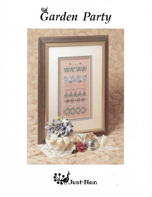 Just Nan Garden Party JN036 cross stitch pattern