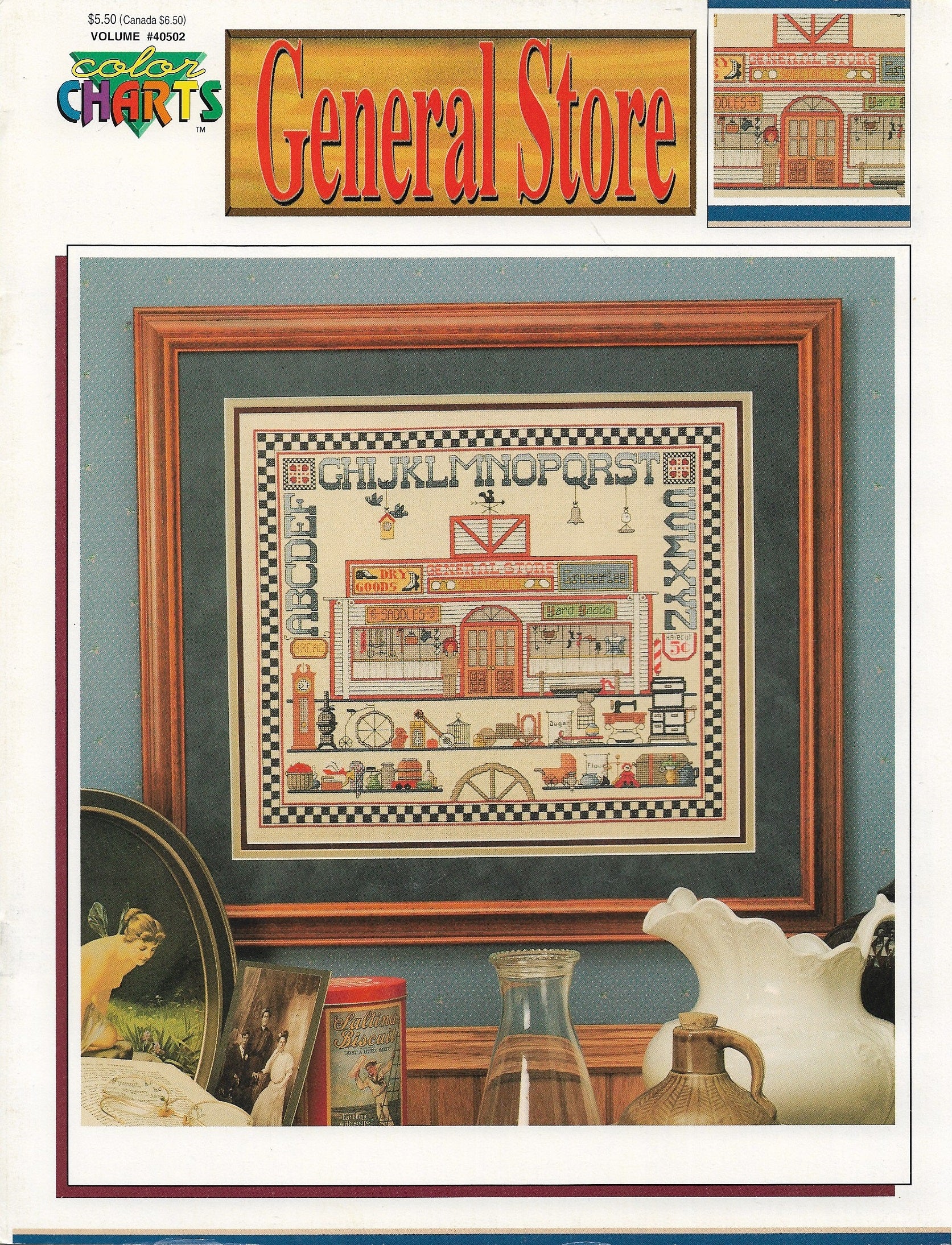 Color Charts General Store CC40502 cross stitch pattern