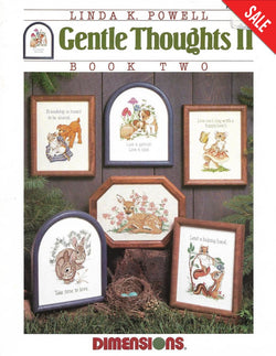 Dimensions Gentle Thoughts II 136 inspirational cross stitch pattern