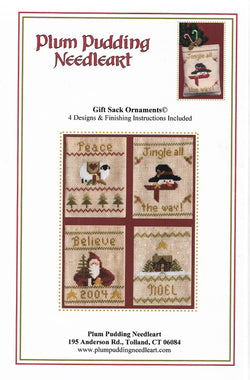 Gift Sack Ornaments pattern