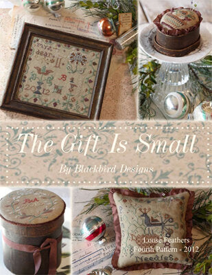Backbird Designs Gift is Small , The - Loose Feathers cross stitch pattern