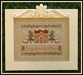 Country Cottage Needleworks Gingerbread Cottage cross stitch pattern