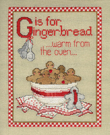 Sue Hillis Gingerbread's Ready L188 cross stitch pattern