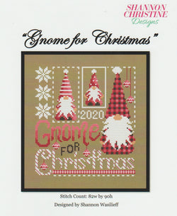Shannon Christine Gnome For Christmas cross stitch pattern