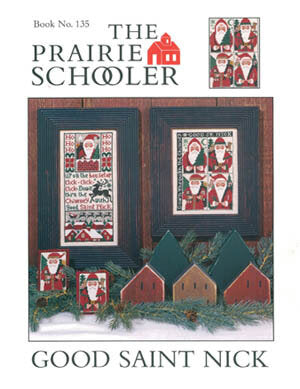Prairie Schooler Good Saint Nick, PS135 cross stitch pattern