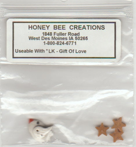 Honey Bee Creations Gift of Love Button pack