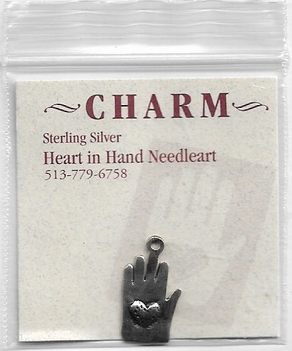 Heart in Hand Heart in Hand sterling silver charm HIHCH1