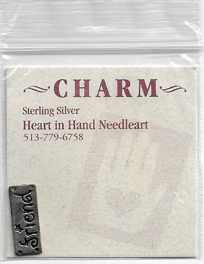 Heart in Hand friend HIHCH8 sterling silver charm