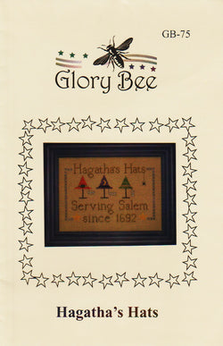 Glory Bee Hagatha's Hats GB-75 halloween cross stitch pattern