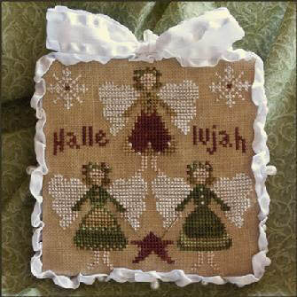 Little House Needleworks Hallelujah LHNPC-37 cross stitch christmas ornament pattern