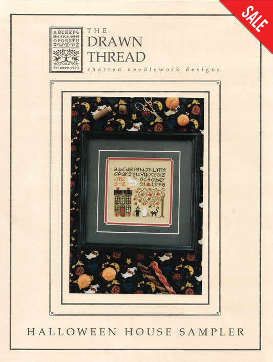 The Drawn Thread Halloween House Sampler cross stitch pattern