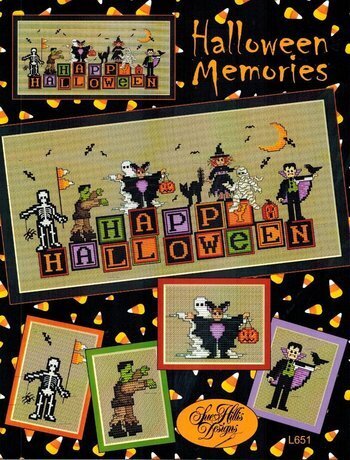 Sue Hillis Halloween Memories L651 cross stitch pattern