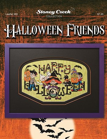 Stoney Creek Hallowen friends LFT358 Halloween cross stitch booklet