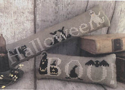 Mani di Donna Halloween in the Air Pillows cross stitch pattern