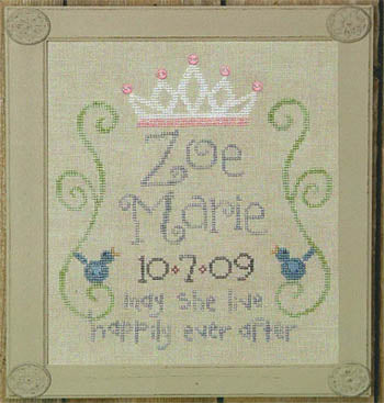 Bent Creek Happily Ever After wedding cross stitch pattern