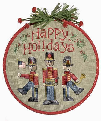 Sue Hillis Happy Holidays, H117 christmas cross stitch pattern