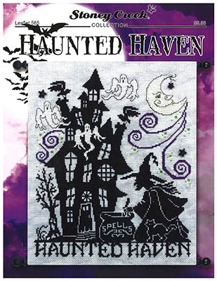 Stoney Creek Haunted Haven LFT585 halloween cross stitch pattern