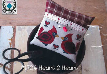 Thistles Heart 2 Heart cross stitch pattern