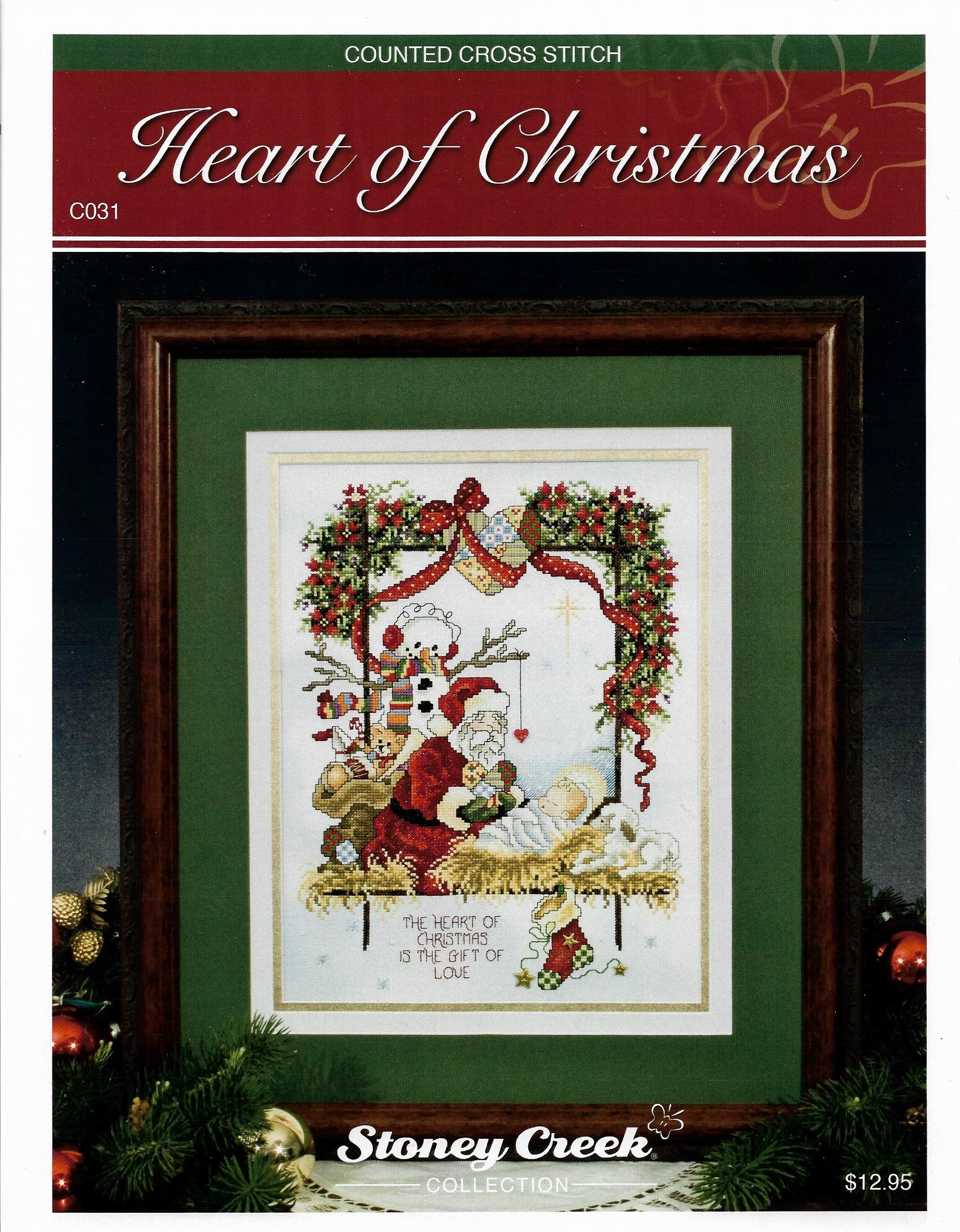 Stoney Creek Heart of Christmas C031 cross stitch pattern