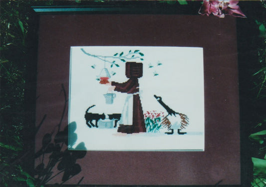 Diane Graebner Helping The Hummers DGX-110 Amish cross stitch pattern