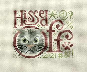 Silver Creek Samplers Hissed Off cross stitch pattern