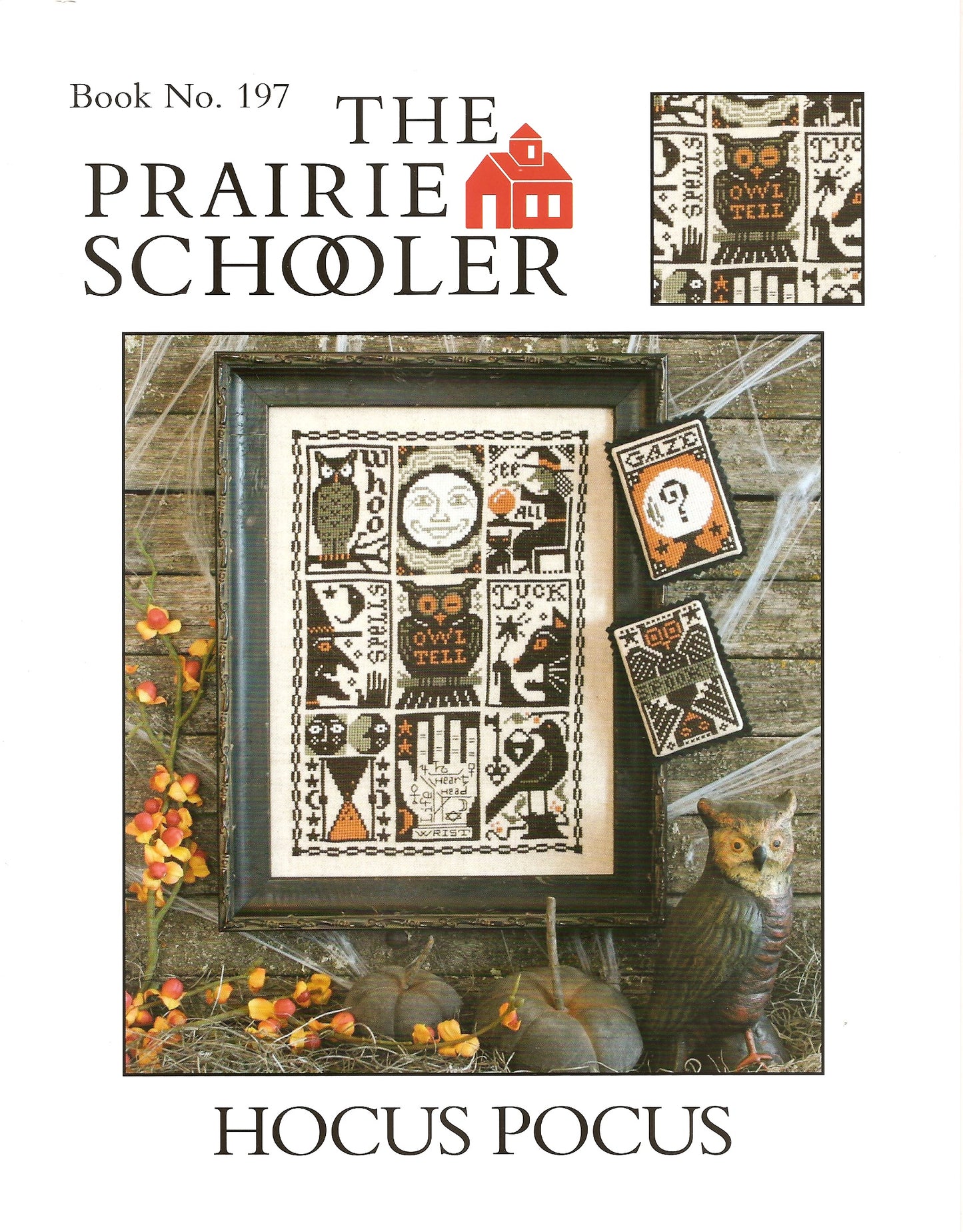 Prairie Schooler Hocus Pocus 197 Halloween cross stitch pattern