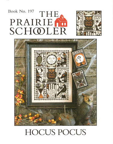 Prairie Schooler Hocus Pocus 197 Halloween cross stitch pattern