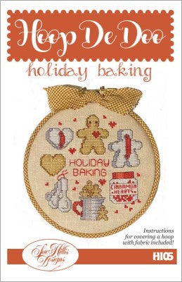 Sue Hillis Holiday Baking H105 christmas cookies cross stitch pattern