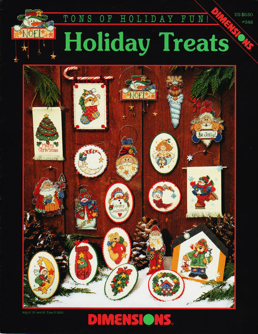 Dimensions Holiday Treats 348 cross stitch ornament pattern