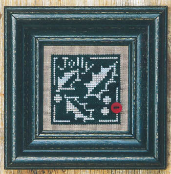 Bent Creek Holly + White cross stitch pattern