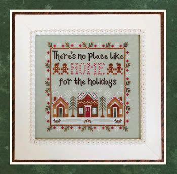 Country Cottage Needleworks Home for the Holidays cross stitch pattern