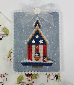 Blackberry Lane Home for the Winter cross stitch pattern