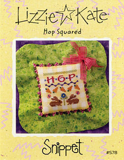 Lizzie Kate Hop Squared S78 easter cross stitch pattern