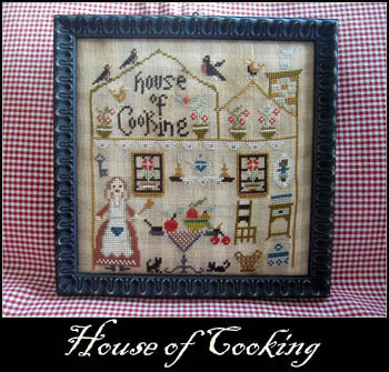 Nikyscreations House of Cooking cross stitch pattern