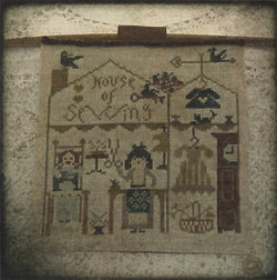 Nikyscreations House of Sewing cross stitch pattern