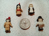 Pilgrims and Indians Needle Minders